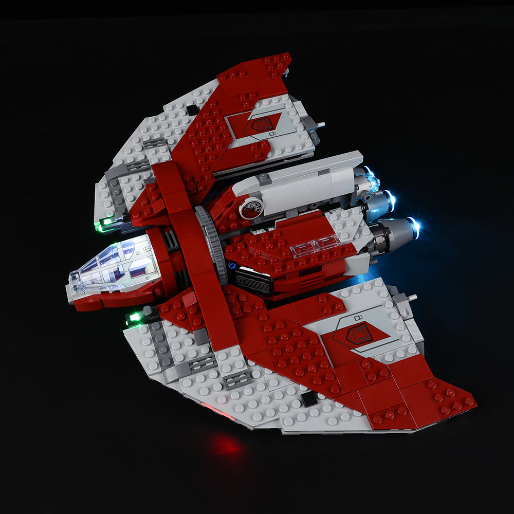 LEGO Ahsoka Tano's T-6 Jedi Shuttle lights