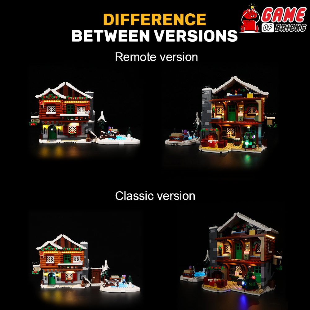 Lazishi LED 10325 set suitable for Alpine Lodge building blocks (only  including lighting accessories) - AliExpress