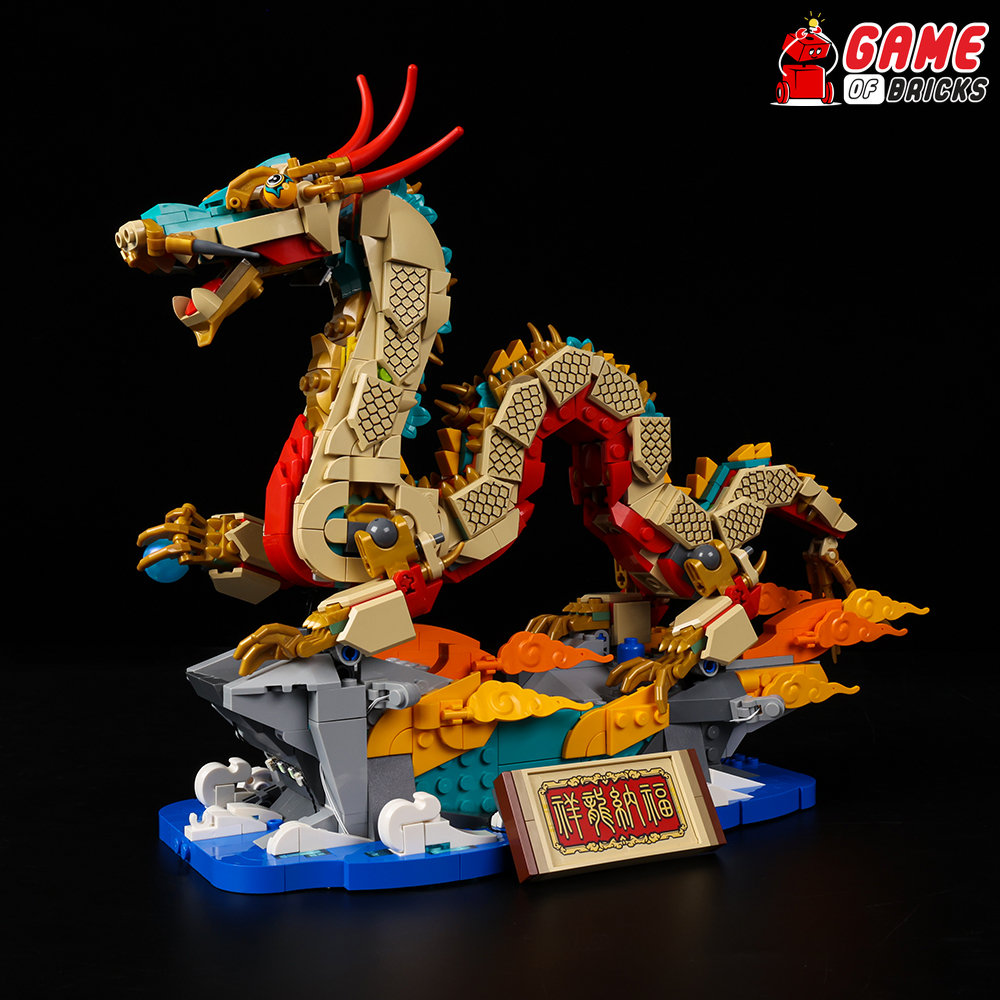 LEGO® Spring Festival review: 80112 Auspicious Dragon