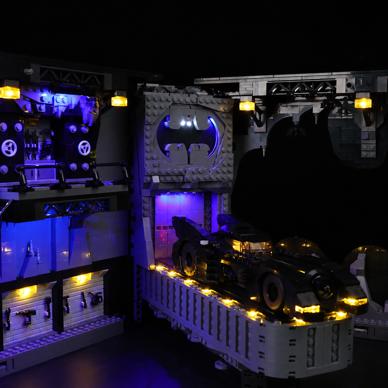 Batman Shadow Light LEGO Batcave – Shadow Box 76252 Light Kit