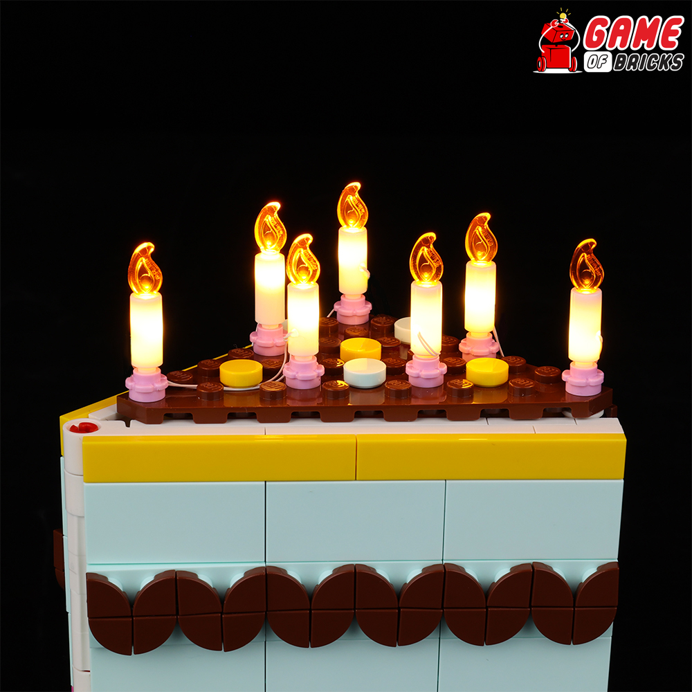 Lego Birthday Cake Topper - Letterfy