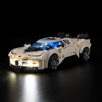 Light Kit for LEGO® Bugatti Centodieci Hyper Sports Car 77240