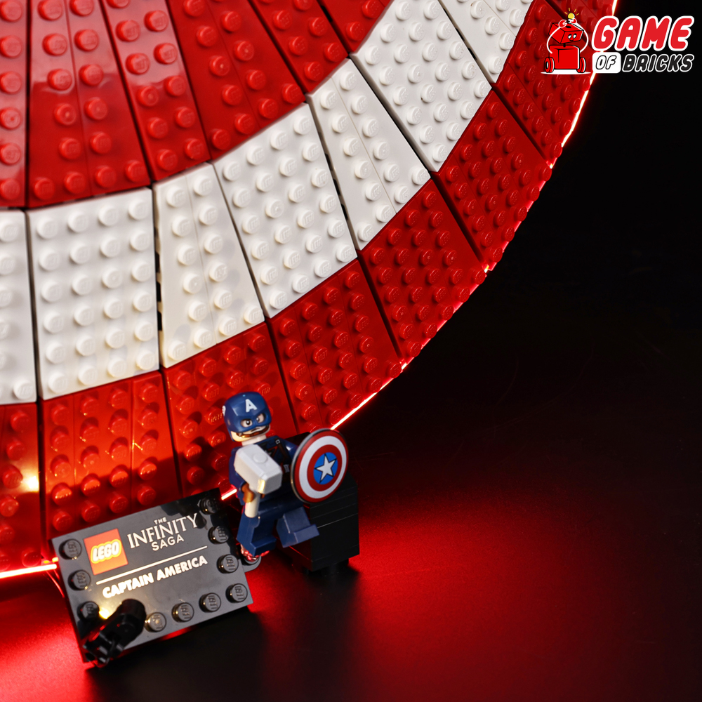 LEGO Captain America's Shield 76262 Light Kit - Main Image