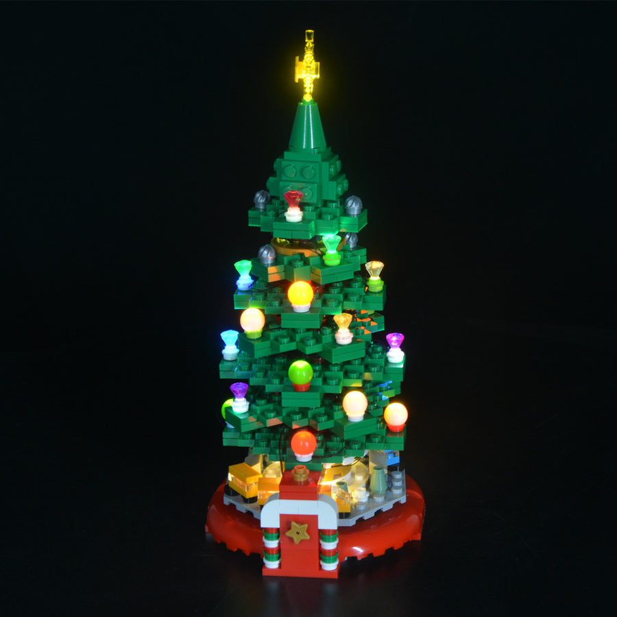 Light Kit For Lego Creator Christmas Tree 40338 (Flashing!) – Briksmax