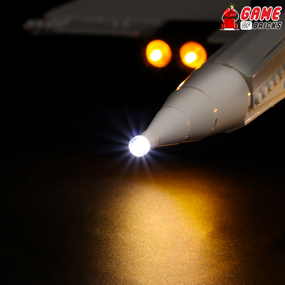 LED Light Kit for Lego 10318 Airbus Concorde Model Creative Lighting Set