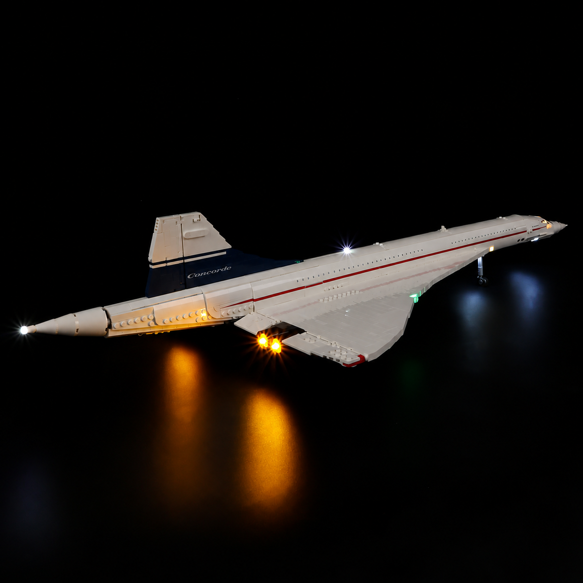 Led Concorde Model LEGO Concorde 10318 Light Kit– Game of Bricks USA