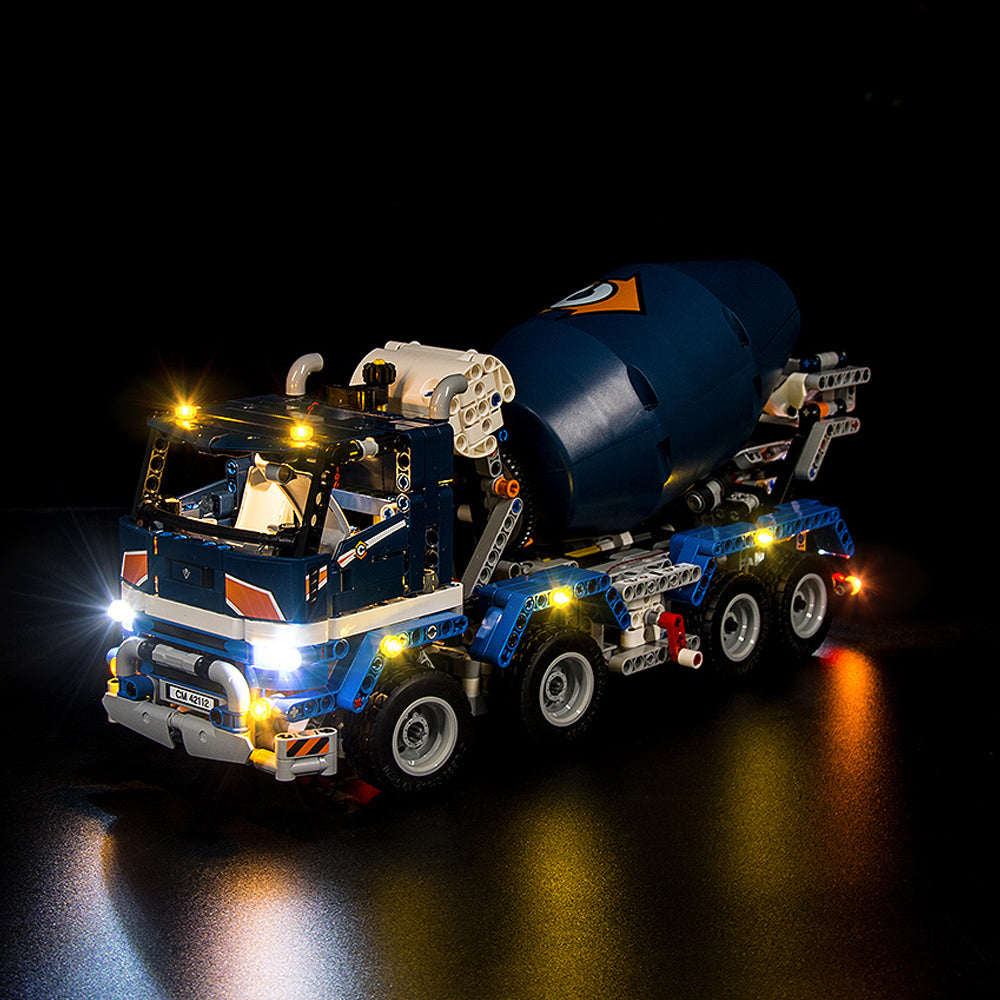 Lego concrete mixer online truck