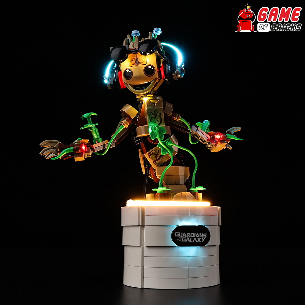 LEGO Dancing Groot 76297 Light Kit