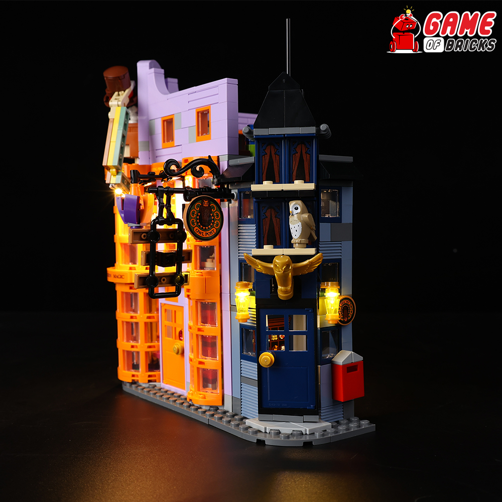Lego Diagon Alley Light Kit 2025 Review