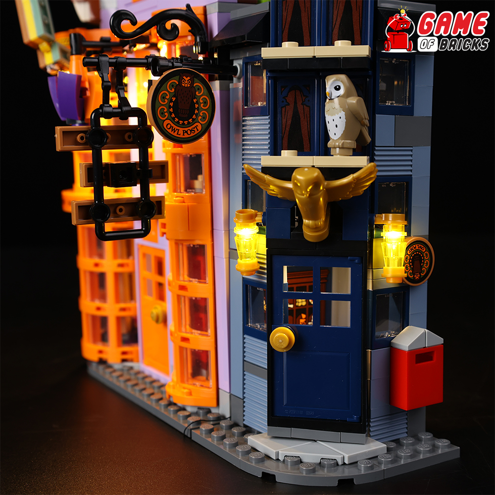 Lego Diagon Alley Light Kit 2025 Review