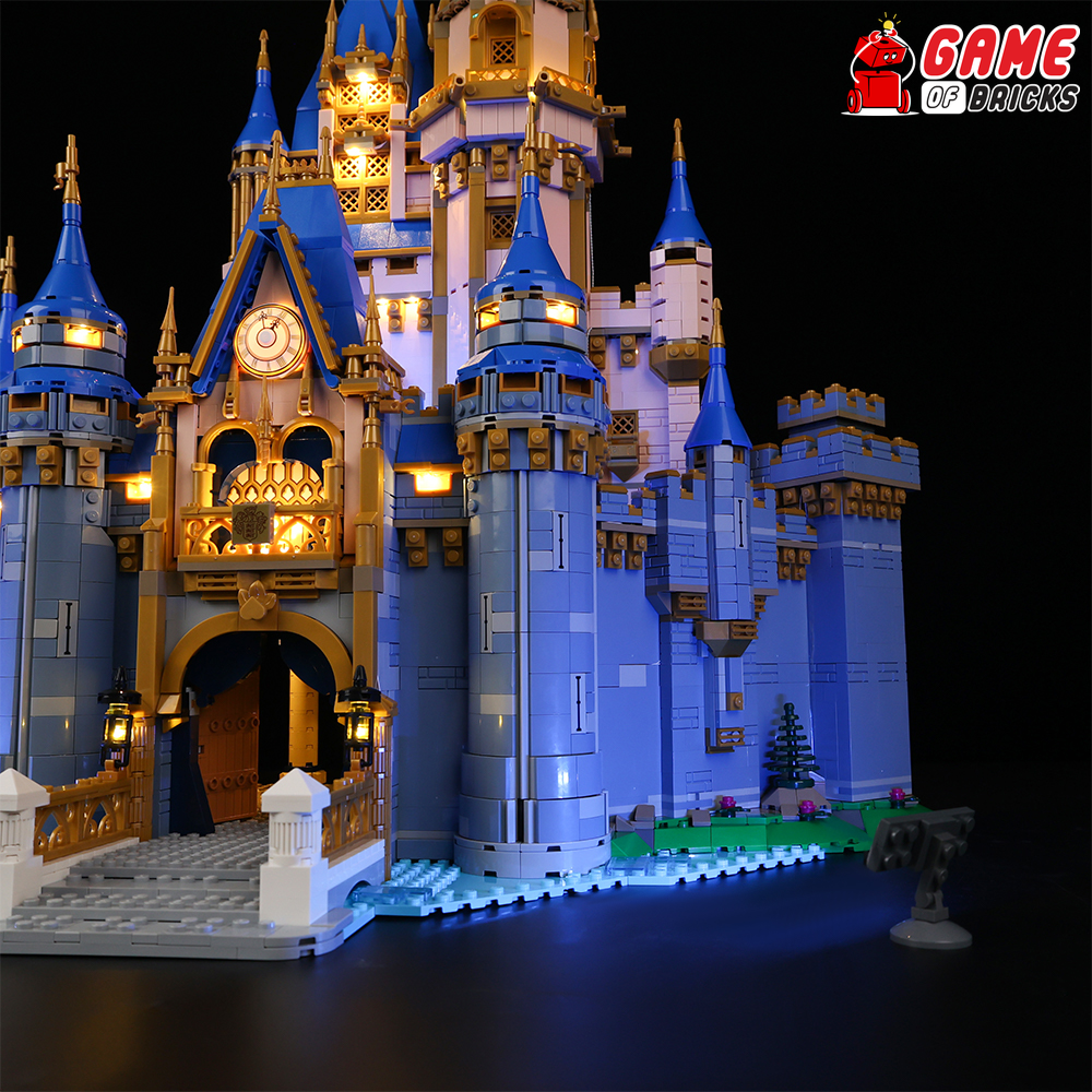 Cinderella Castle Princess Castle Night Light BrickBling Light Kit