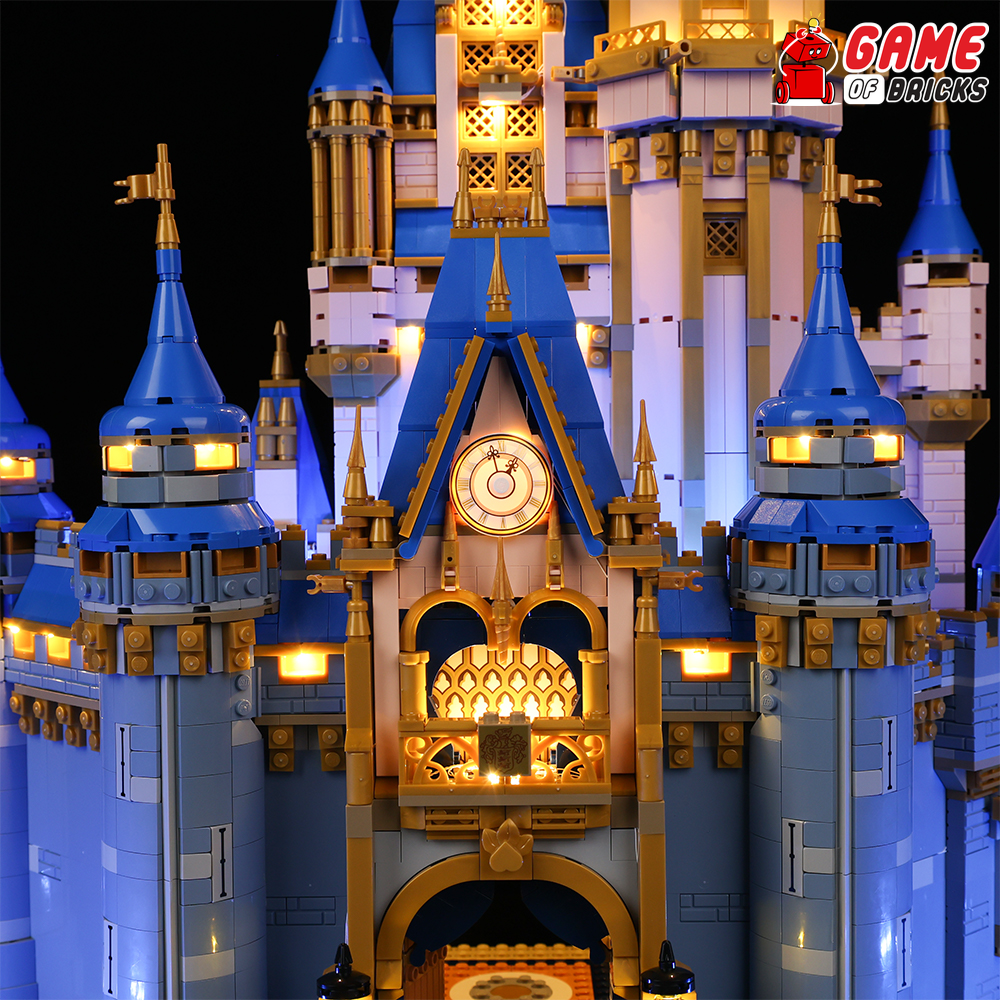 Lego disney castle light sale