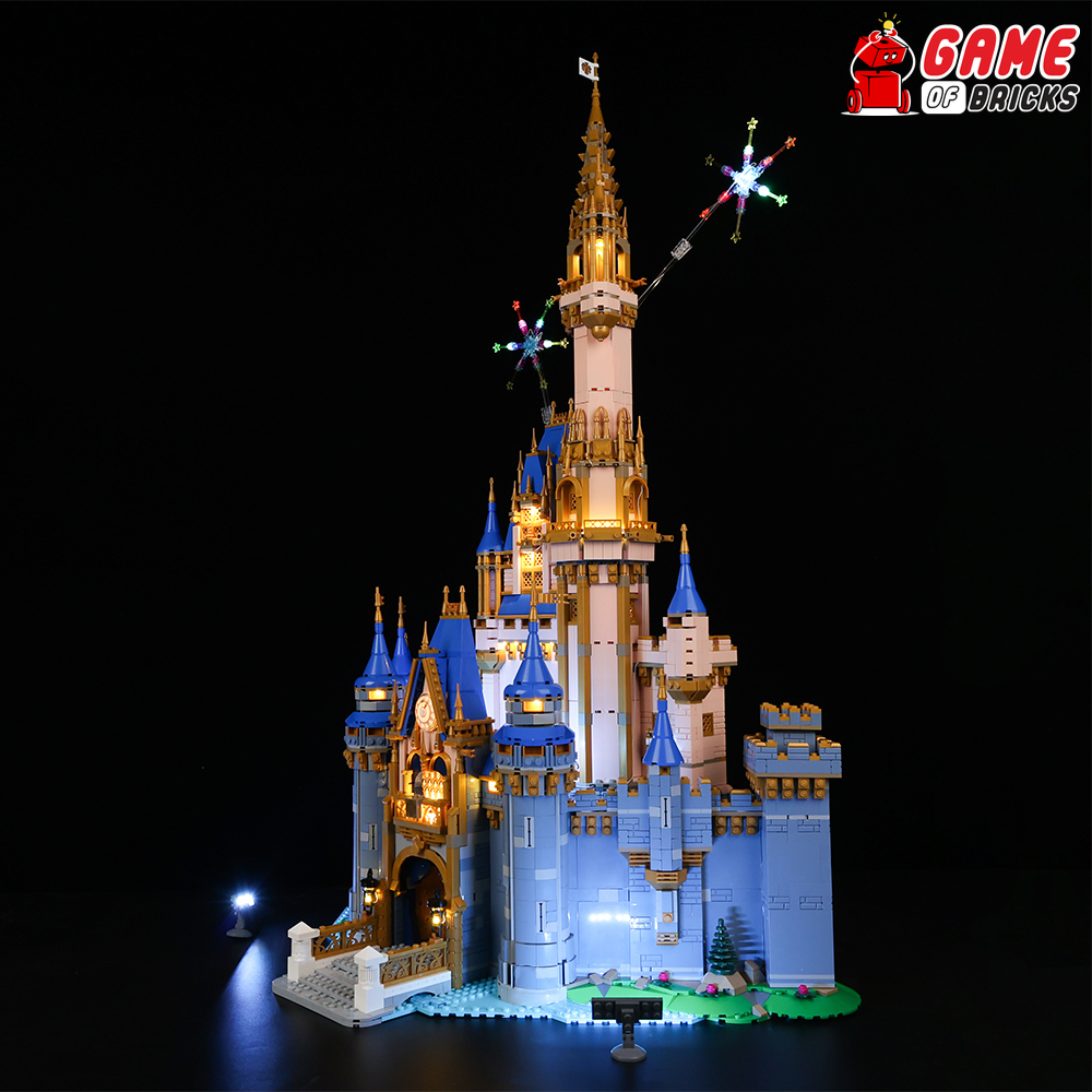 Lights for lego disney castle sale