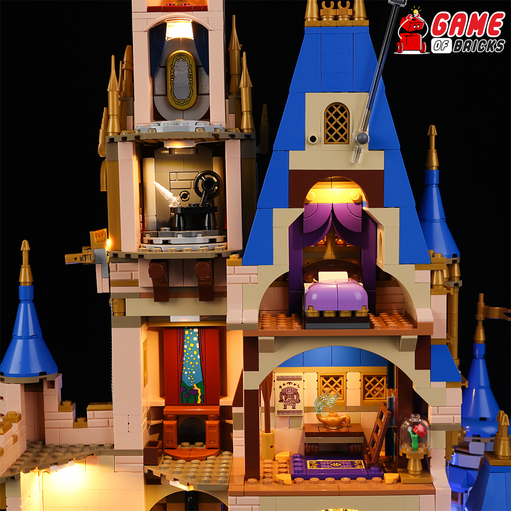 Light Kit for Disney Castle 43222 - Main Image