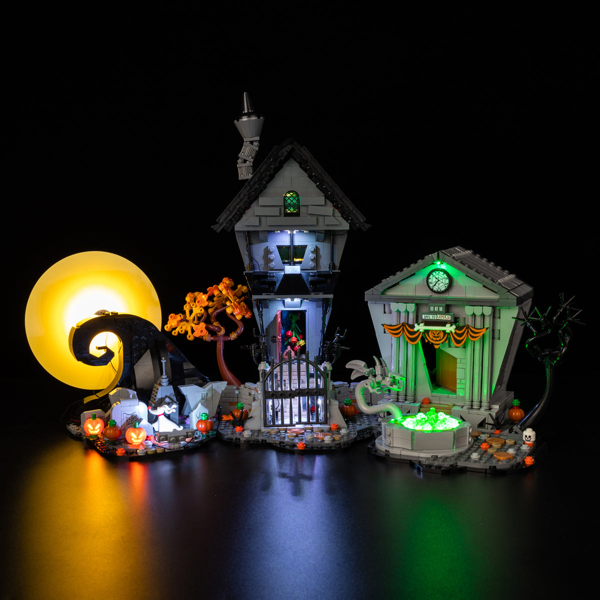 Light Kit for LEGO® Disney Tim Burton's The Nightmare Before Christmas 21351 (Updated)