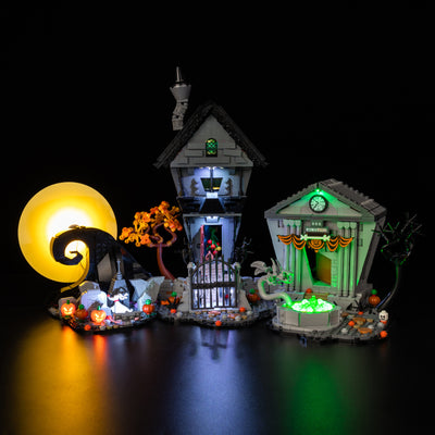 Light Kit for LEGO® Disney Tim Burton's The Nightmare Before Christmas 21351 (Updated)