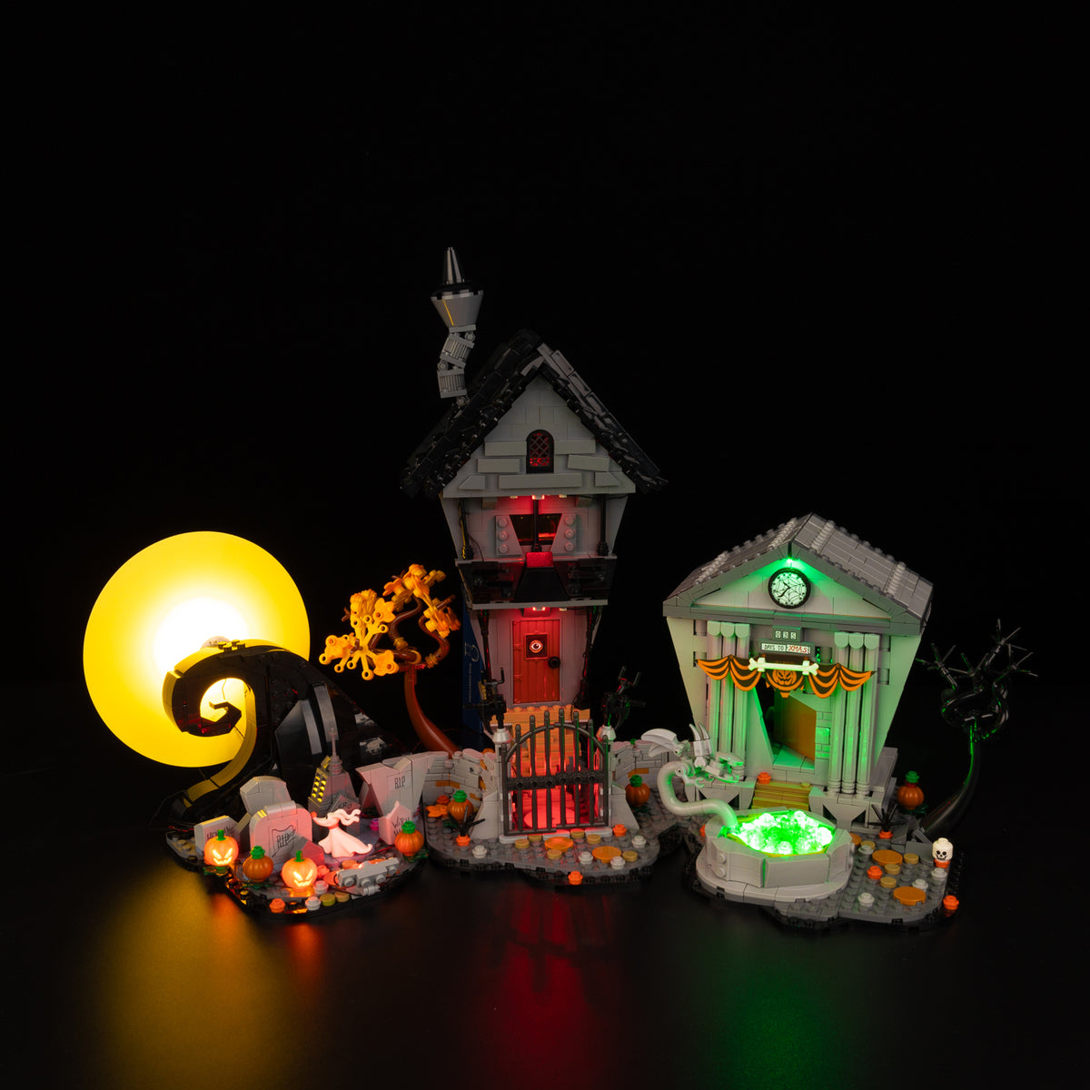 Light Kit for LEGO® Disney Tim Burton's The Nightmare Before Christmas 21351 (Updated)