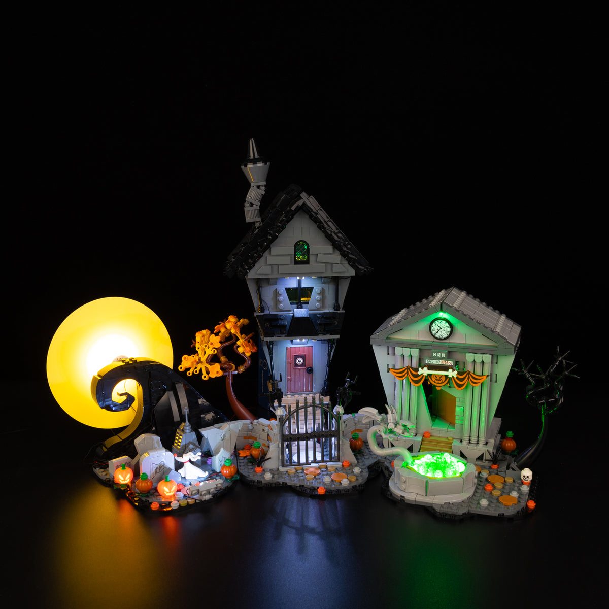 Light Kit for LEGO® Disney Tim Burton's The Nightmare Before Christmas 21351 (Updated)