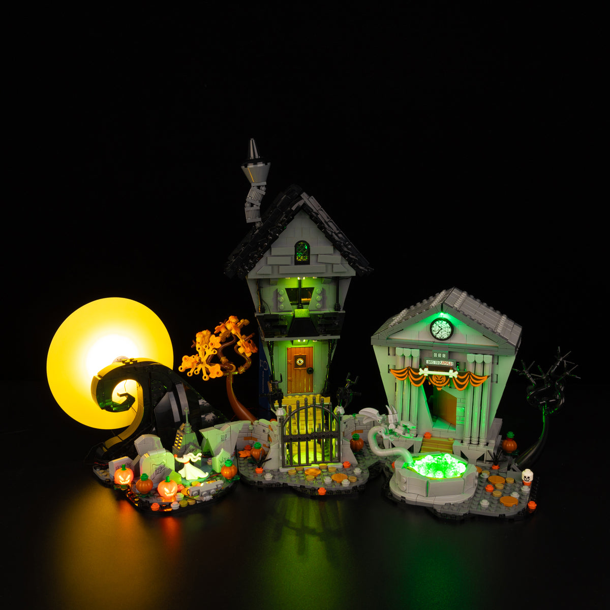Light Kit for LEGO® Disney Tim Burton's The Nightmare Before Christmas 21351 (Updated)