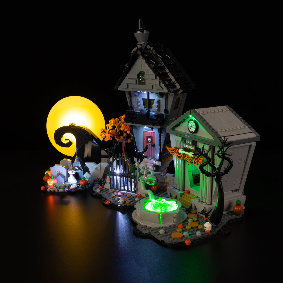 Light Kit for LEGO® Disney Tim Burton's The Nightmare Before Christmas 21351 (Updated)