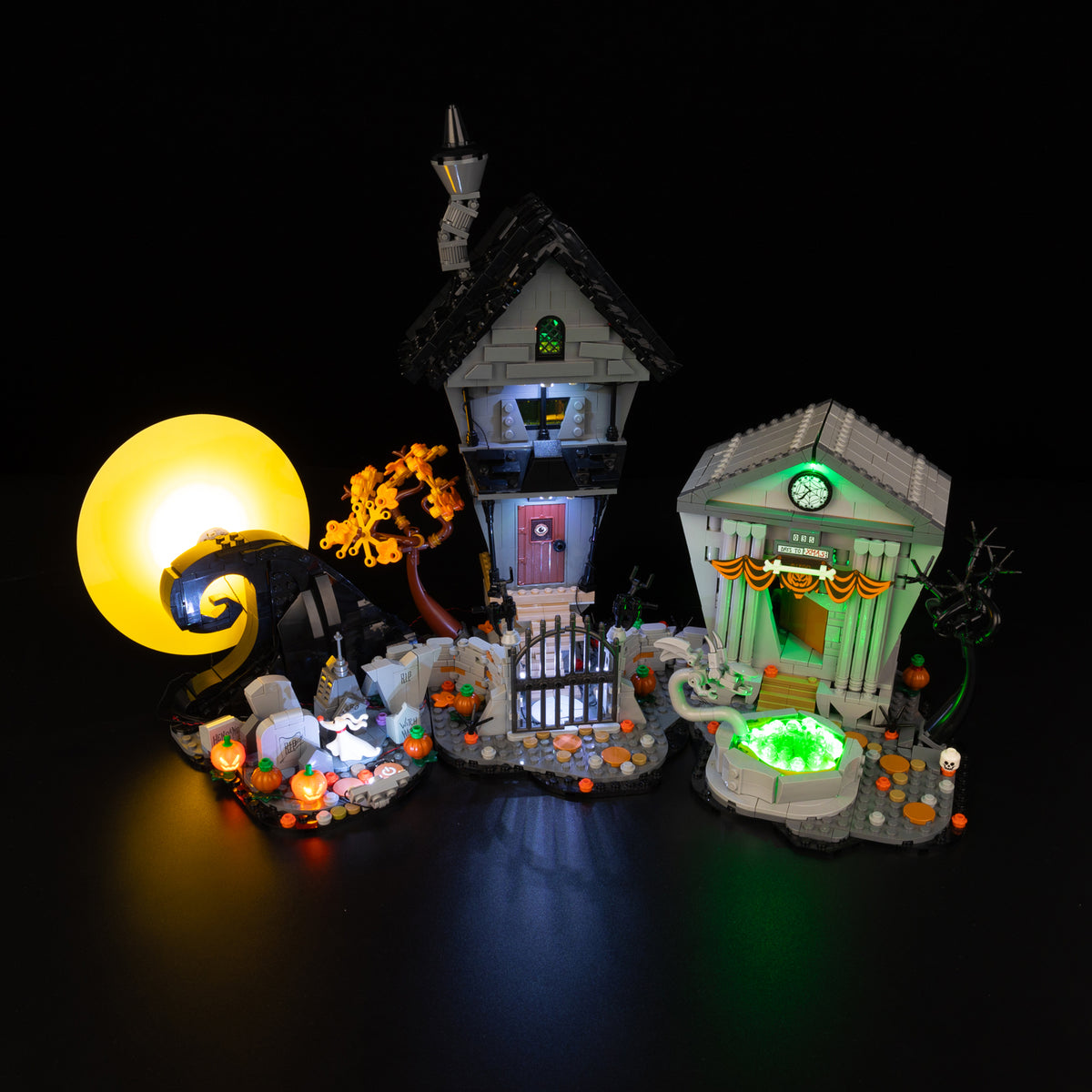 Light Kit for LEGO® Disney Tim Burton's The Nightmare Before Christmas 21351 (Updated)