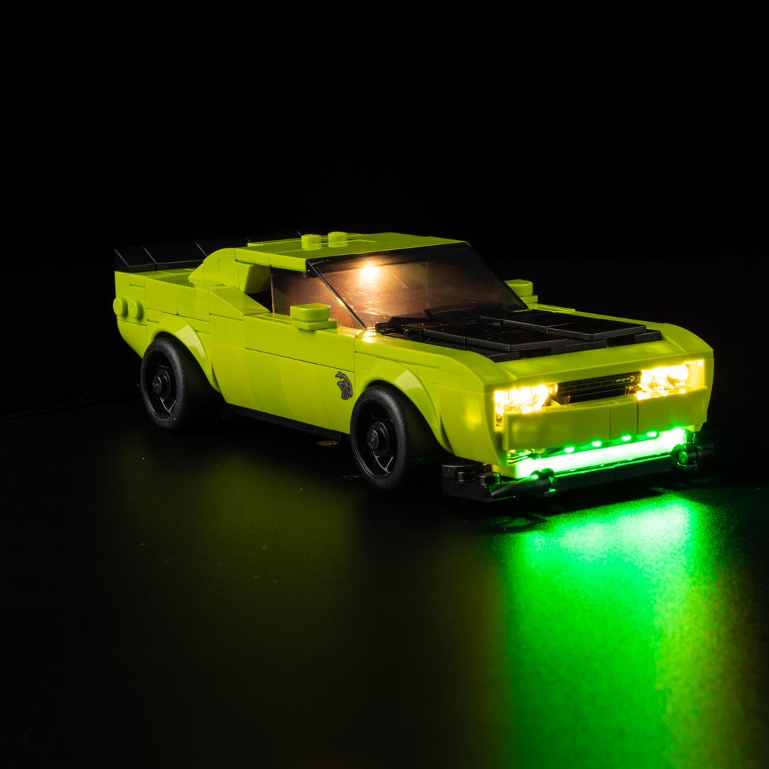 LEGO® Dodge Challenger SRT Hellcat Sports Car 77237 Light Kit