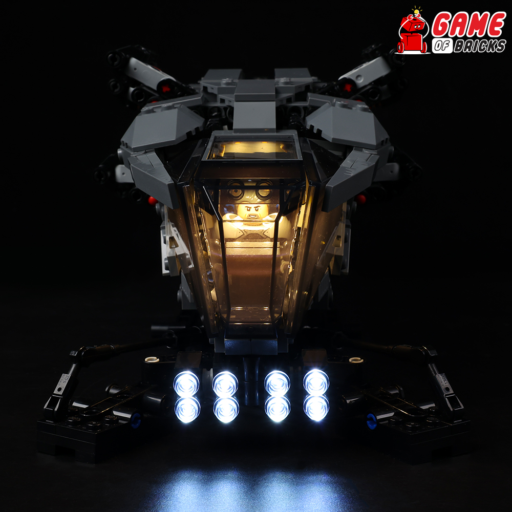 LEGO Dune Atreides Royal Ornithopter 10327 lights