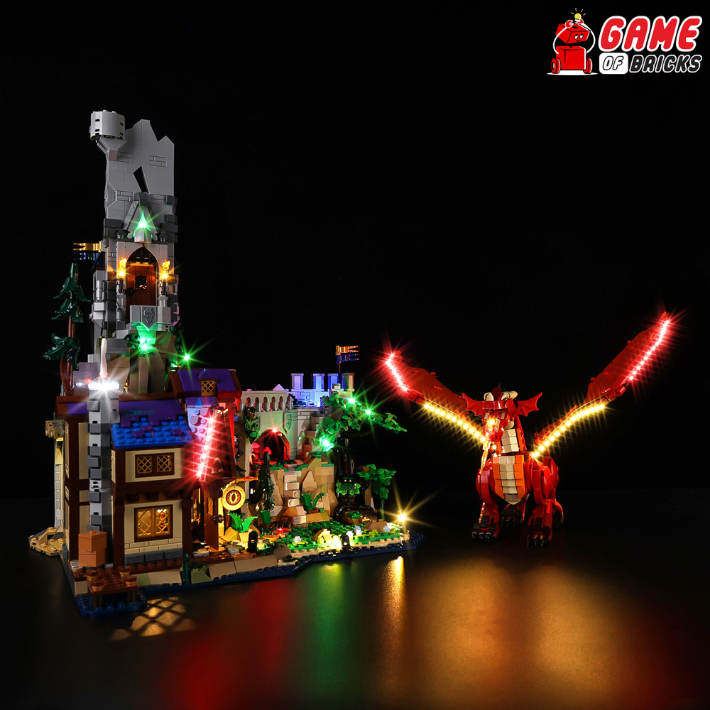 LEGO Dungeons & Dragons: Red Dragon's Tale 21348 Light Kit