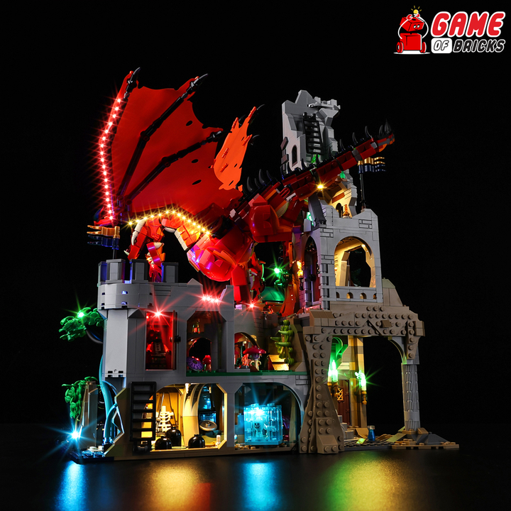 LEGO Dungeons & Dragons: Red Dragon's Tale 21348 Light Kit