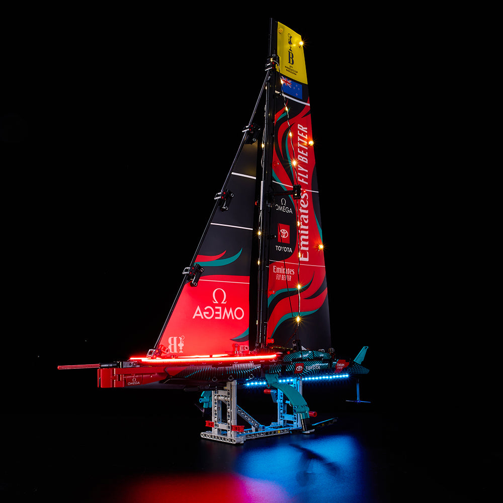 Ac75 Icon LEGO Emirates Team New Zealand AC75 Yacht 42174 Light Kit– Game of ...