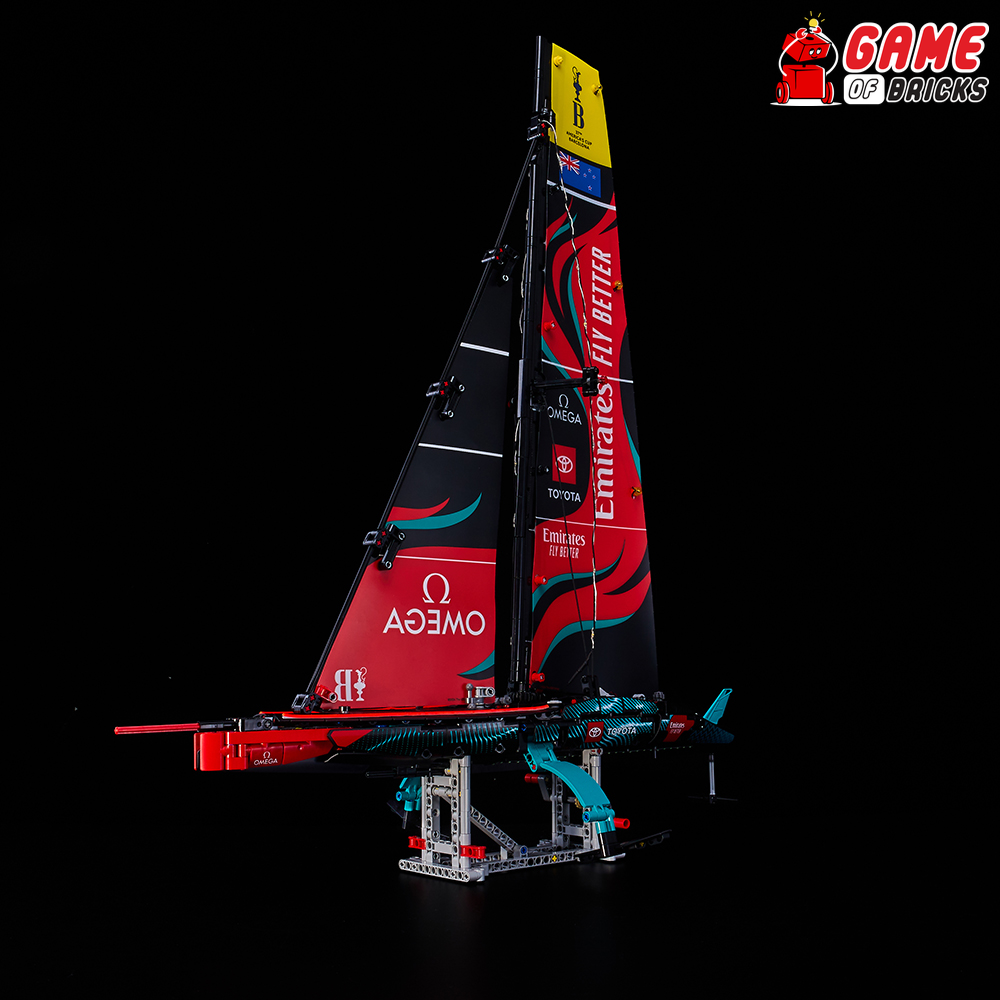 Ac75 Icon LEGO Emirates Team New Zealand AC75 Yacht 42174 Light Kit– Game of ...