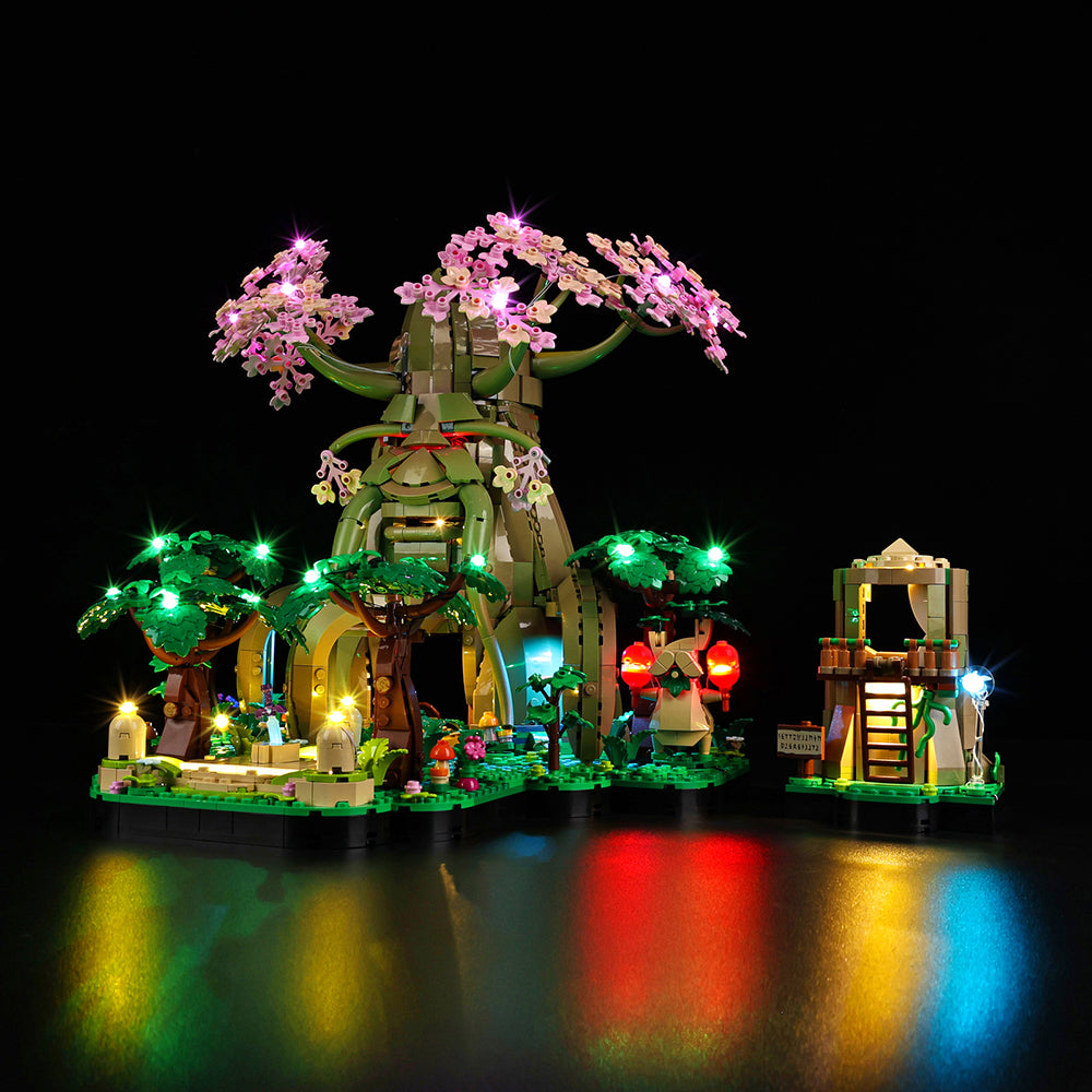LED Light Kit for Great Deku Tree 2-1 - Compatible with LEGO