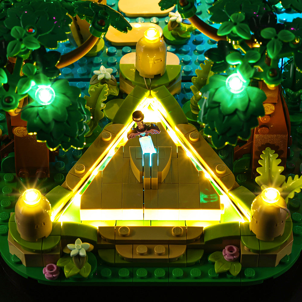 LED Light Kit for Great Deku Tree 2-1 - Compatible with LEGO