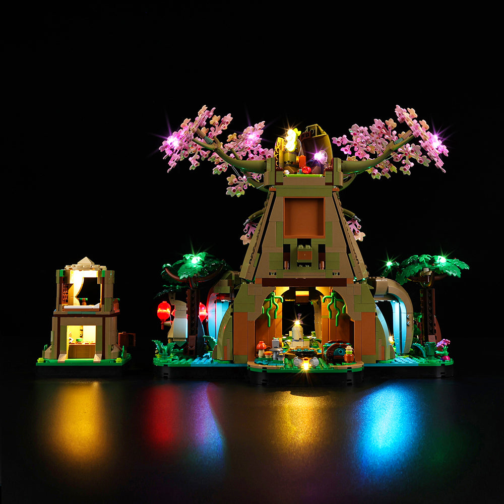 LED Light Kit for Great Deku Tree 2-1 - Compatible with LEGO