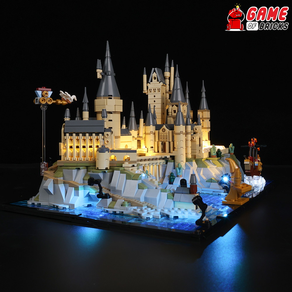 LEGO Harry Potter 76419 Hogwarts Castle and Grounds Speed Build Review 