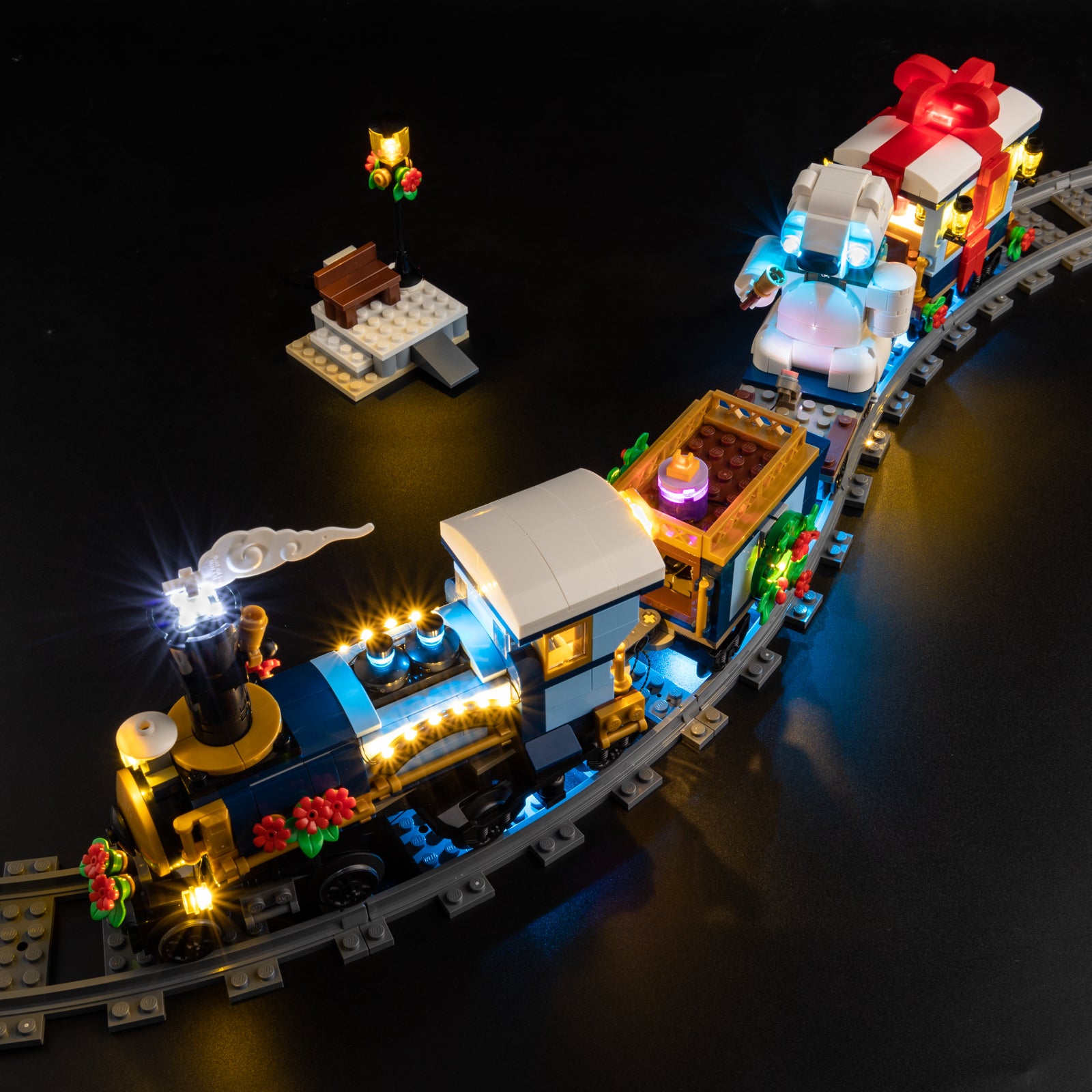 LEGO Holiday Express Train 10361 Light Kit Game Of Bricks USA lego-holiday-express-train-10361-light-kit-game-of-bricks-usa