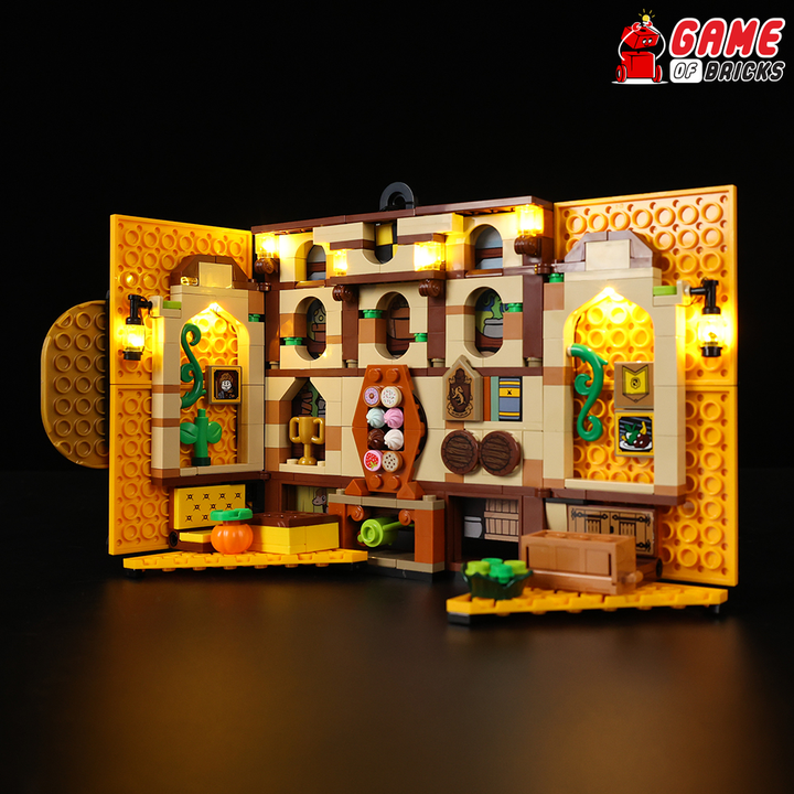 LEGO Hufflepuff House Banner 76412 Light Kit