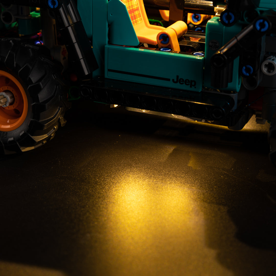 LEGO Jeep® Wrangler Rubicon SUV 42227 Light Kit