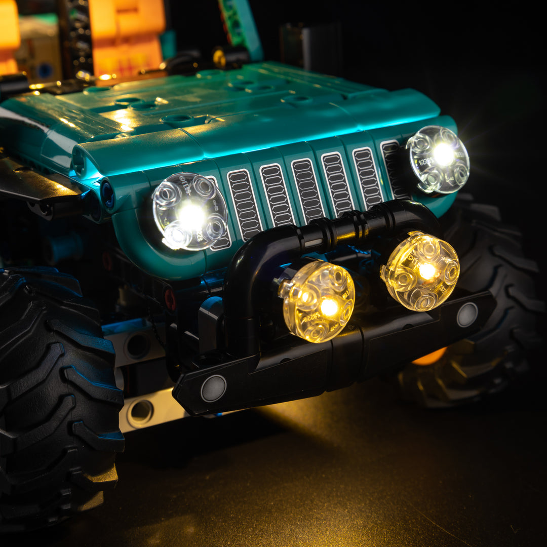 LEGO Jeep® Wrangler Rubicon SUV 42227 Light Kit