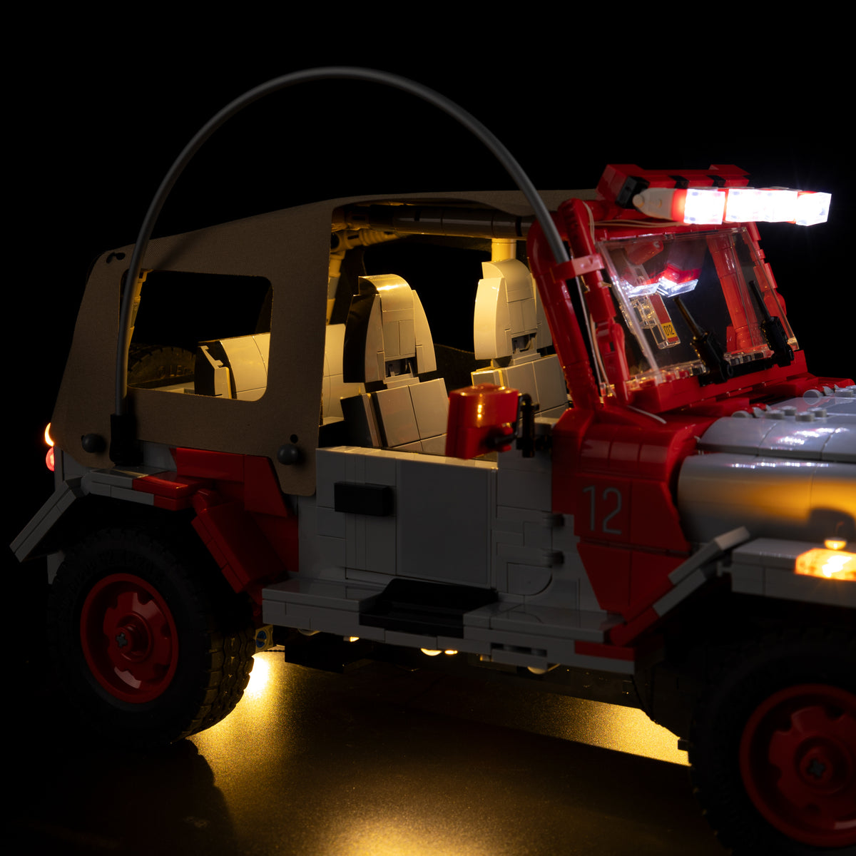 LEGO® Jurassic Park Jeep Wrangler 77984 Light Kit