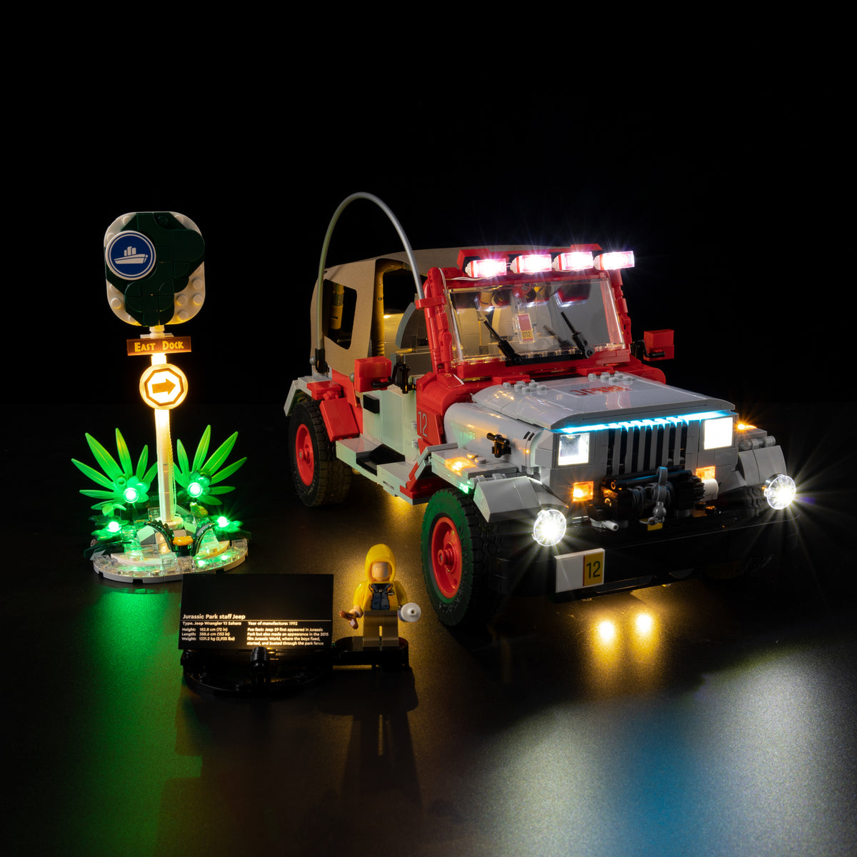 LEGO® Jurassic Park Jeep Wrangler 77984 Light Kit