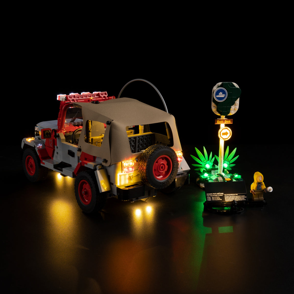 LEGO® Jurassic Park Jeep Wrangler 77984 Light Kit