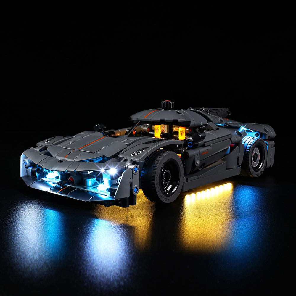 LEGO Koenigsegg Jesko Absolut Grey Hypercar 42173 Light Kit – Game of ...