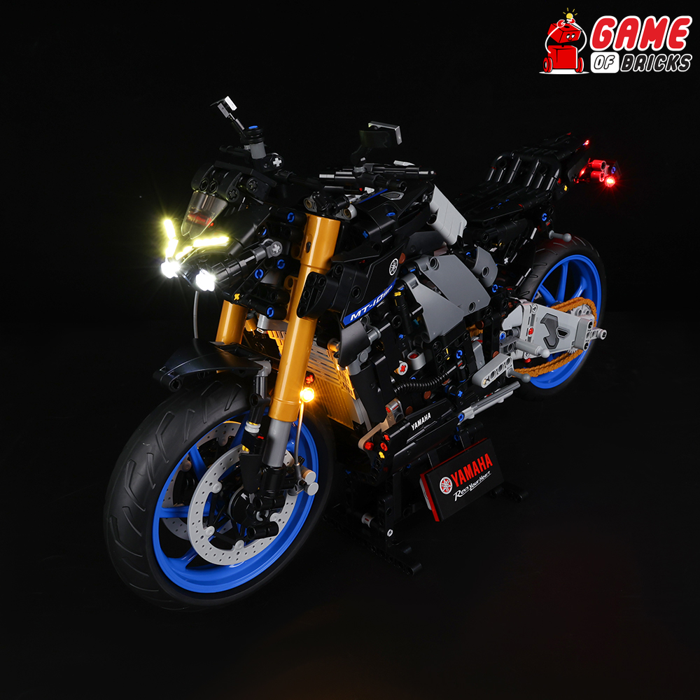 Licht Set für Lego Yamaha MT-10 SP Motorrad, Led Beleuchtungs Set