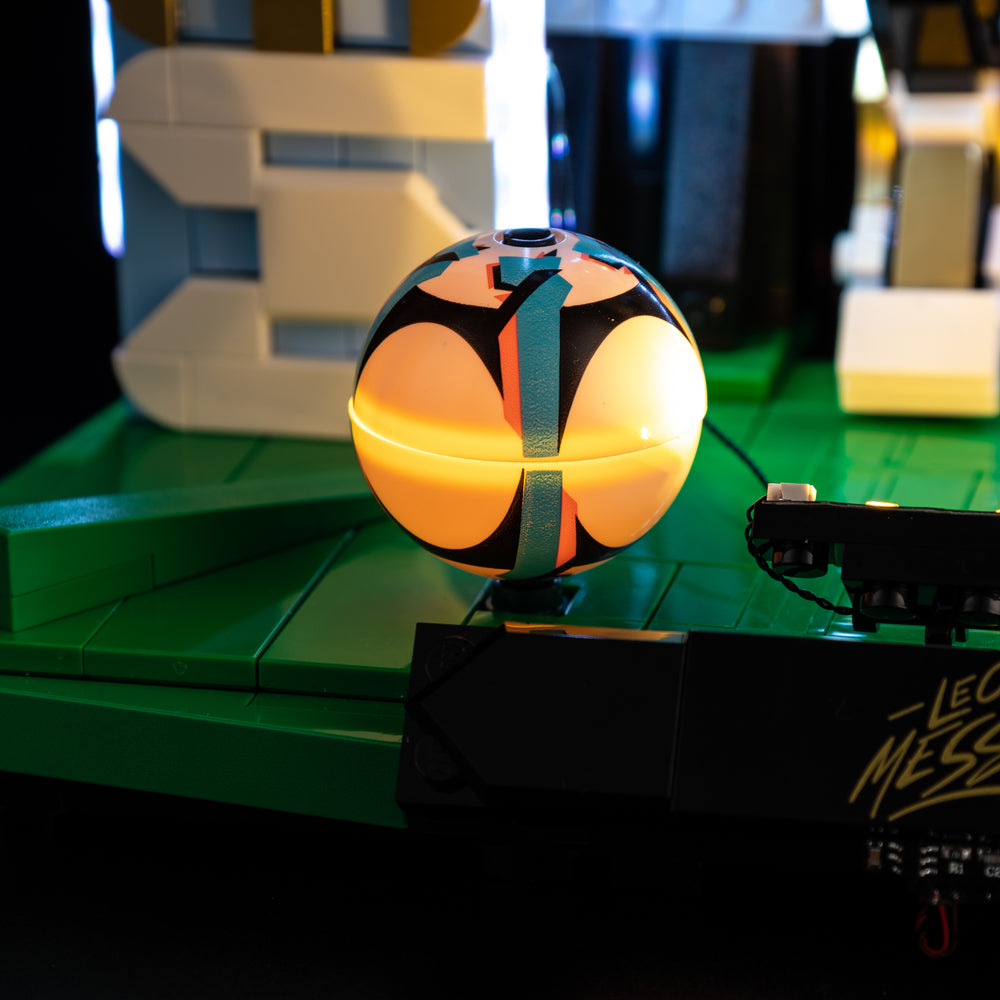 Light Kit for LEGO® Lionel Messi – Soccer Legend 43015 — Ball in the spotlight