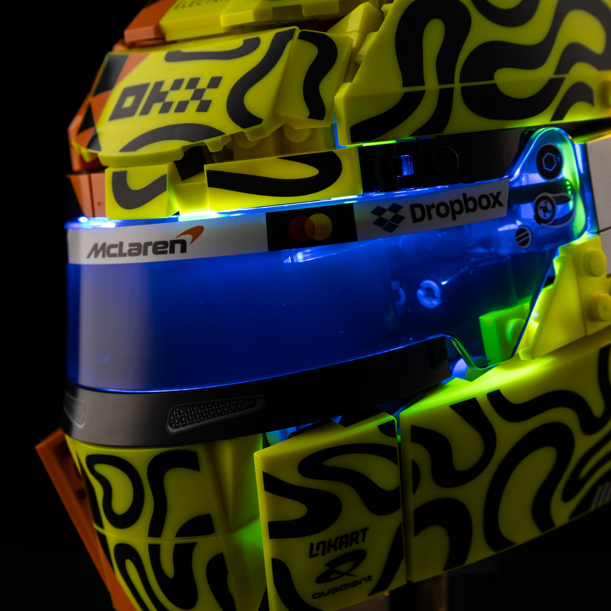 LEGO® McLaren Mastercard F1® Team Lando Norris Helmet 43023 Light Kit