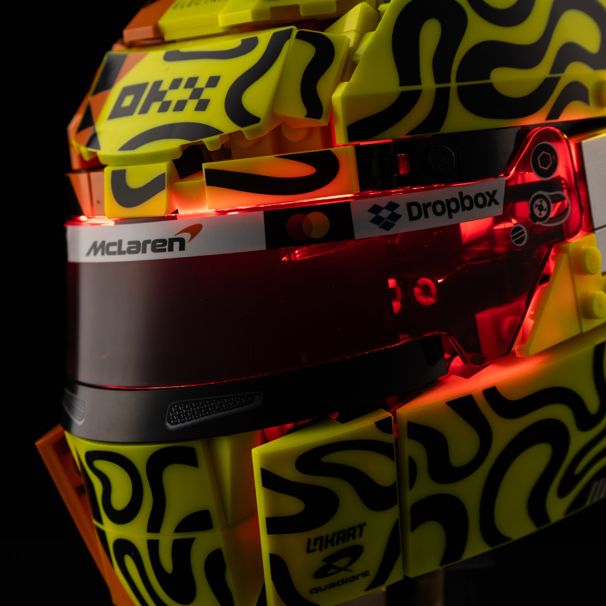 LEGO® McLaren Mastercard F1® Team Lando Norris Helmet 43023 Light Kit