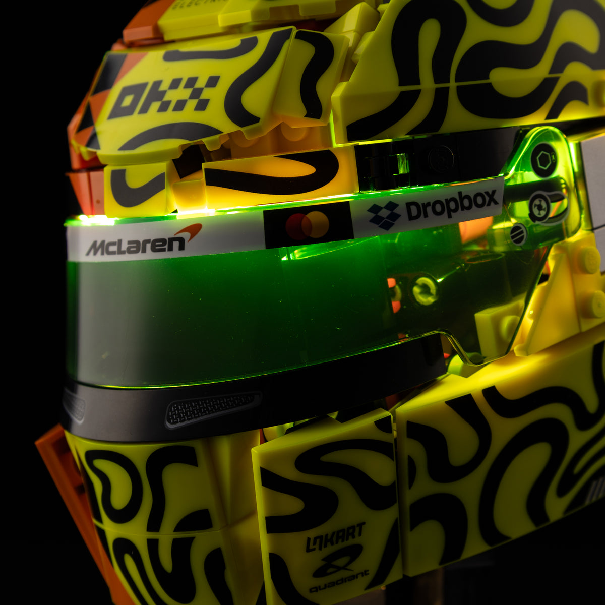 LEGO® McLaren Mastercard F1® Team Lando Norris Helmet 43023 Light Kit