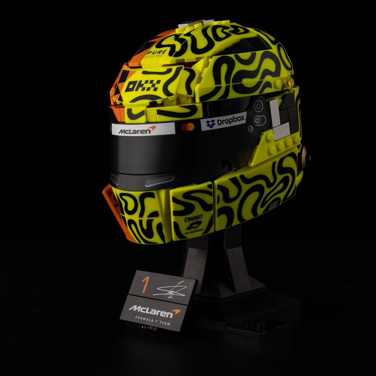 LEGO® McLaren Mastercard F1® Team Lando Norris Helmet 43023 Light Kit