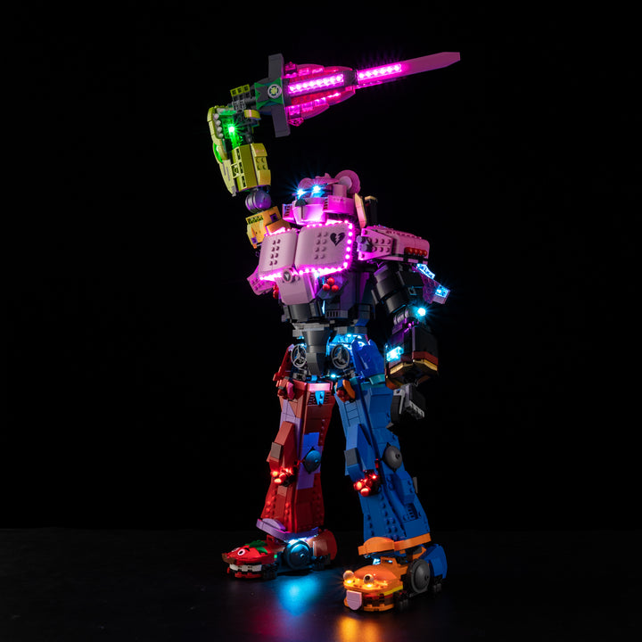 LEGO Mecha Team Leader 77078 Light Kit
